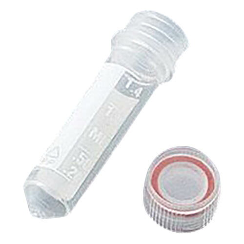 スクリューキャップ付遠沈管 丸底 目盛付き 2mL 1箱 (50個*10袋入) T334-7SPR|Pro Lab. & Healthcare Shop
