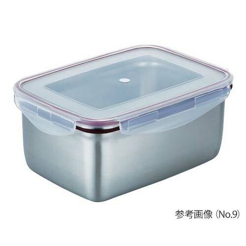 ステンレス角型容器 (ロックタイプ) 2600mL No.8