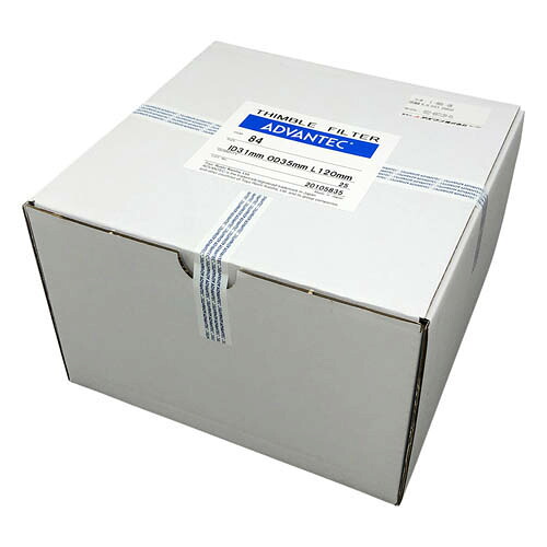 円筒濾紙 No.84 25本入 35400350｜Pro Lab. ＆ Healthcare Shop