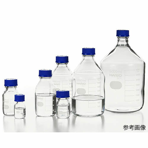 耐熱ねじ口瓶 (液切リング付) GL-45 5000mL NBO-5L-SCI 研究・実験用品