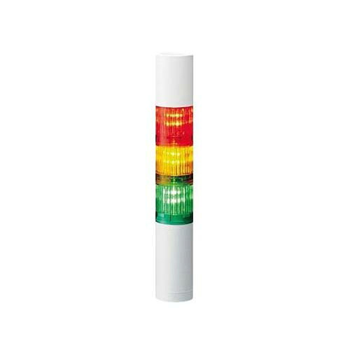 信号円柱 積層交通信号灯 LR6-302WJBW-RYG