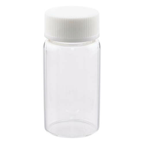 【洗浄済】SCCスクリュー管瓶 白 20ml 1箱 (10本×5袋入) No.5|Pro Lab. & Healthcare Shop