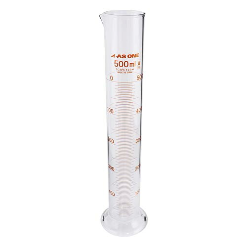 メスシリンダー 高精度 500mL 校正証明書付|Pro Lab. & Healthcare Shop