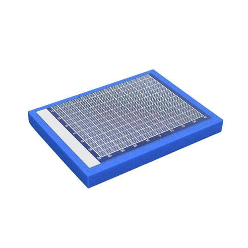 ESD固定用ピン専用ボード 目盛ラベル付 1箱(50枚入) MZBD-ESD