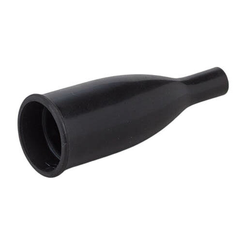 天然ゴム覆いかぶせる黒 50A 1袋 (10個入) SCR-50AB