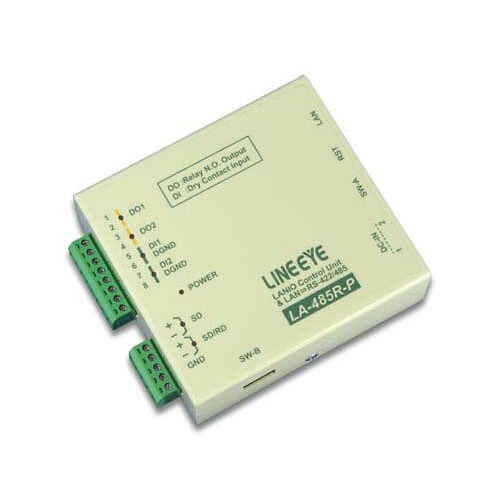 LAN接続型デジタルIOユニット+LAN<=>RS-422/485変換 リレー接点2出力/ドライ接点2入力 LA-485R-P|Pro Lab. & Healthcare Shop