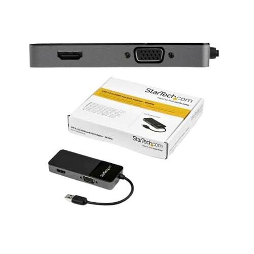 USB 3.0 - HDMI／VGA 変換アダプタ 4K／30Hz対応 USB32HDVGA