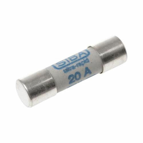 (シバ神) 陶芸管電気ヒューズ 20A 10x38粍 700V ac 1袋 (5個入) 50-179-06／20A