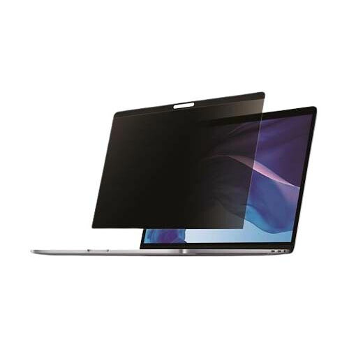 のぞき見防止プライバシーフィルター 着脱式 15インチMacBook Pro Air対応 16:10アスペクト比対応 光沢&つや消し加工面 覗き防止ブルーライトカット保護カバー 左右30度の視野角 PRIVSCNMAC15