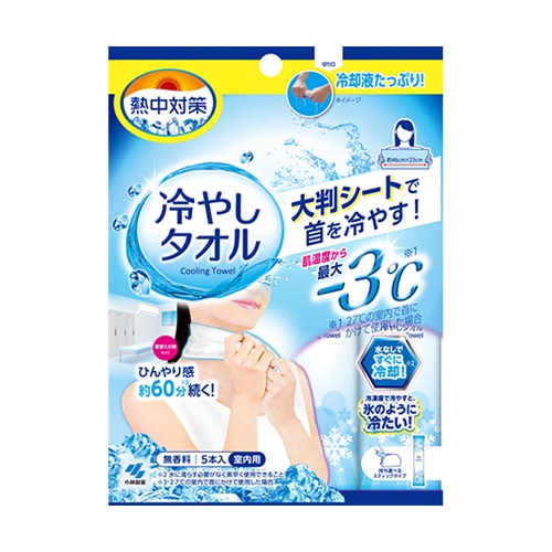 意気ごみ打つ手冷やし西洋手ぬぐい 1容れもの(24個入)