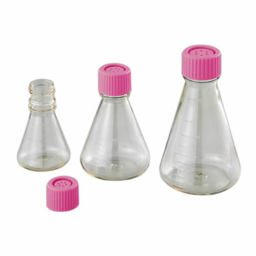 ビオラモディスポ滅菌三角フラスコ 125mL ベントフィルターキャップ 24個入 SEF125V