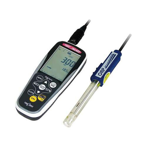 携帯型ORP計 本体+ORP練りあわせる電極 HM-40P-ORP