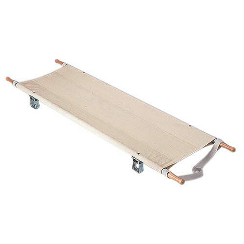 担架　（二つ折り）　ＭＴ−３ 担架 ＭＴ−２ 二つ折り アルミ ５．８ｋｇ ／折りたたみ／布担架