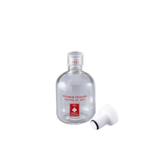 耐圧ボトル (ACE GLASS) 125mL 5555-25｜Pro Lab. ＆ Healthcare Shop