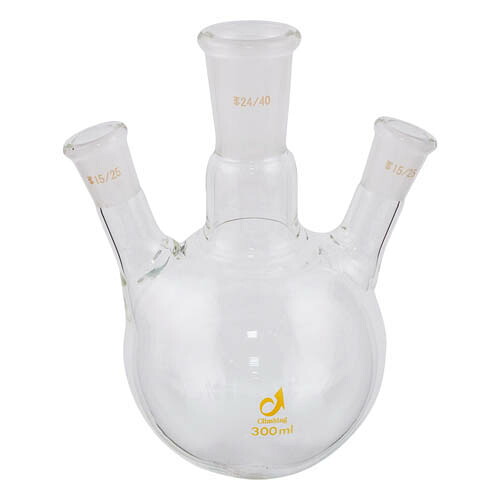 共通摺合三つ口フラスコ 300mL CL0080-05-10