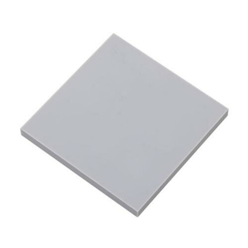 脂標本一皿 堅牢さPVC・薄墨色 □300*4粍 1袋 (3枚入) PVCG-□300-4