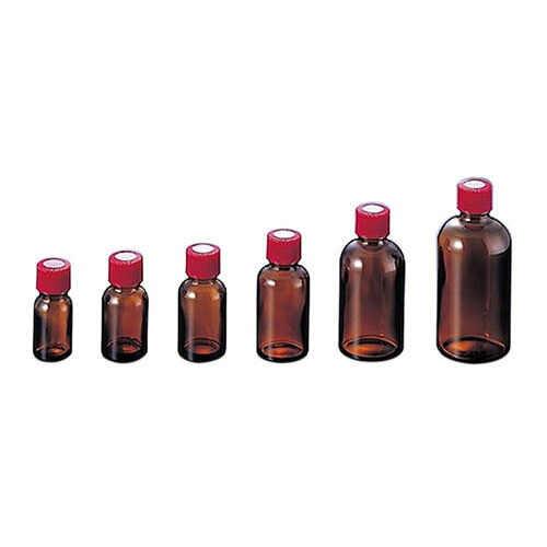 細口規格瓶 褐色 100mL 100本入 LT-100｜Pro Lab. ＆ Healthcare Shop