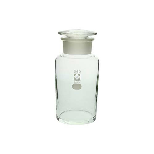 共通摺合わせ広口試薬瓶 白色 1000mL