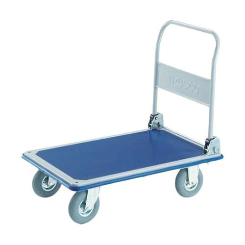 プレス製台車 ドンキーカート 折りたたみ式空気入タイヤ915*615 301NAR
