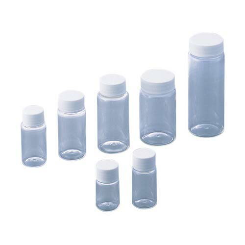 PET スクリューバイアル SCC 100mL (純水洗い濯ぎ取り計らう済み) JST-R／N100 1箱(10本×5袋入)