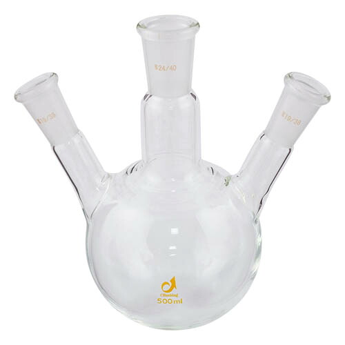共通摺合三つ口フラスコ 500mL CL0080-07-30