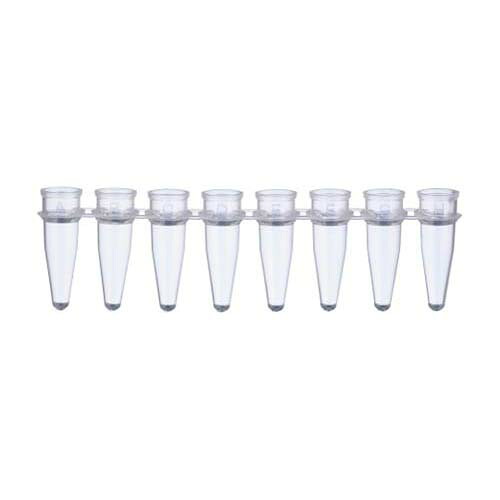 0.2mL PCR8連チューブ+8連フラットキャップ セット 137-531C｜Pro Lab. ＆ Healthcare Shop