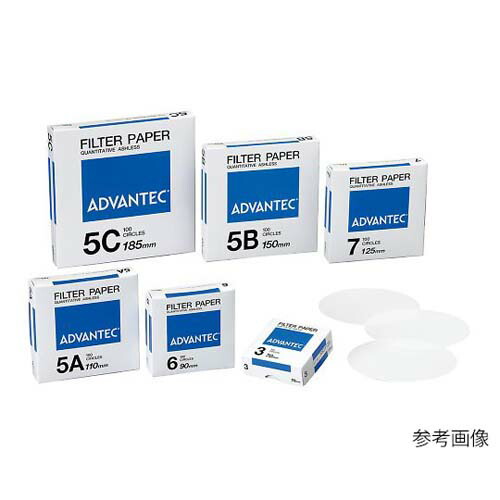 定量濾紙 No.6 100枚入 01601185