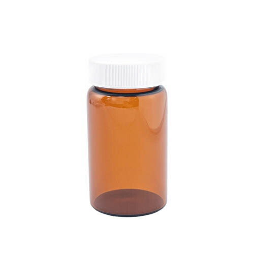 ねじ口びん (標準セット) 茶褐色 110mL SV-110 1箱 (20本入) 250734