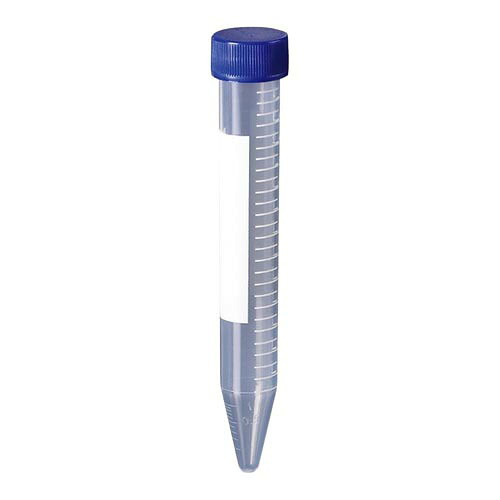 遠沈管 コニカル型 15mL 1容れもの (50本*10仕合わせ入) C2600