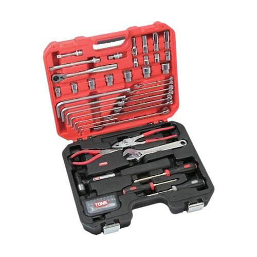 整備用工具セット コンビネーションツールセット レッド／ブラック 63点セット K600
