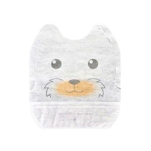 子供エプロン こいぬ ポケット付(250枚入) 5535920