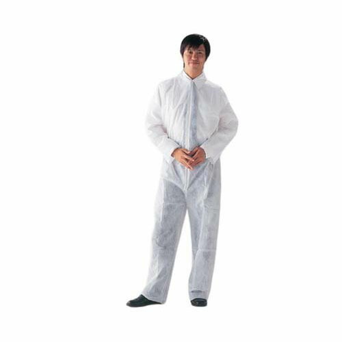 ディスポ不織布製つなぎ服 50枚入 CN401A-L