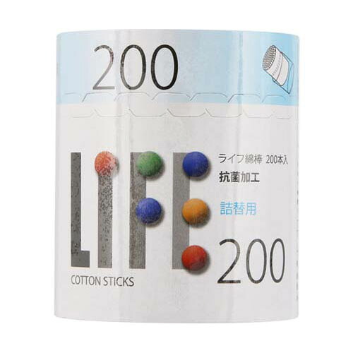 ライフ綿棒 詰替用 10個&times;10箱入 6172｜Pro Lab. ＆ Healthcare Shop