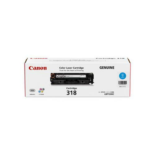 CANON トナーカートリッジ318 シアン 2661B003 CRG-318CYN