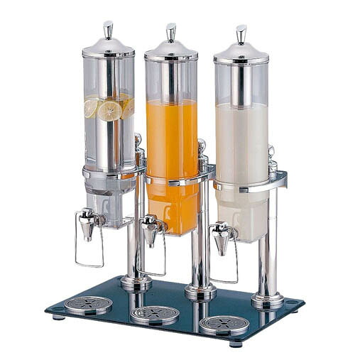 KINGO清涼飲料水ディスペンサー2.6L 36403-2(3連手合い)
