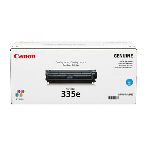 【キャノンメーカー純正品】CANON トナーカートリッジ335e シアン 0464C001 CRG-335ECYN 【202307ACP】