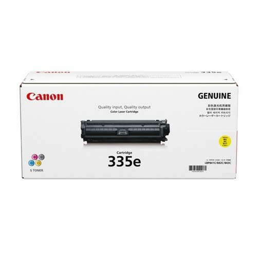 CANON トナーカートリッジ335e 黄色 0462C001 CRG-335EYEL  【202307ACP】