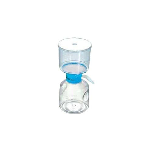 EXTRACTO ボトルトップフィルター＆ボトル BLUE 500mL PVDF 75mm直径 0.1マイクロm 滅菌 12個入 EXVF0500BPV01BZS