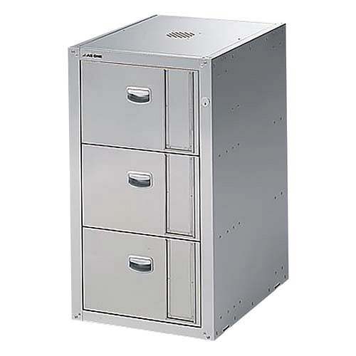 セフティキャビネット(3段引出し型) 455*600*800mm TU-3E
