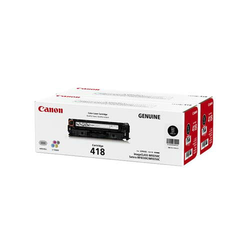 CANON トナーカートリッジ418VP ブラック 2662B008 CRG-418BLKVP｜Pro Lab. ＆ Healthcare Shop