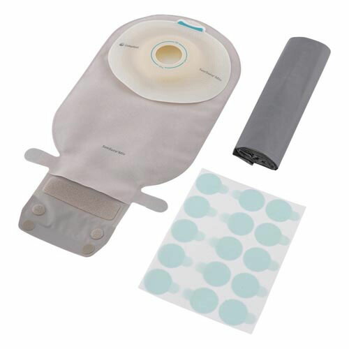 センシュラ ミオ1 ライト 単品系装具・コロストミー／イレオストミー用 25直径mm 透明 1箱 (10枚入) 16741