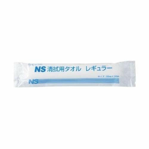 清拭用西洋手ぬぐい レギュラー 1容れもの (80枚*10袋) 51100