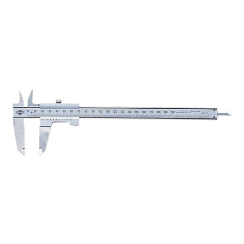 M型ノギス (測定範囲 0~200mm) 校正証明書付 20cmM|Pro Lab. & Healthcare Shop