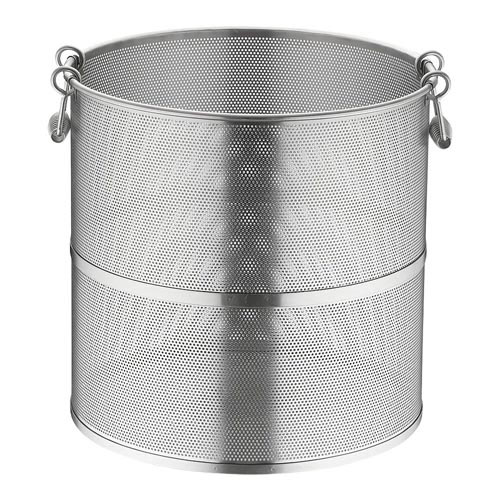 エコクリーン パンチング丸型スープ取ざる 42cm用 UK18-8
