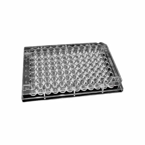 テストプレート 96well 平底 UV透過アクリル製 100枚入 290-8120-0AF 1箱(10枚*10パック入)