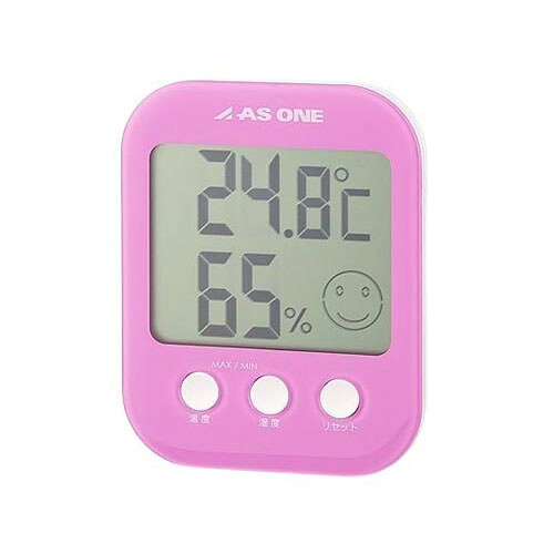 温湿度計 ピンク 英語版校正証明書付 A-230-P|Pro Lab. & Healthcare Shop