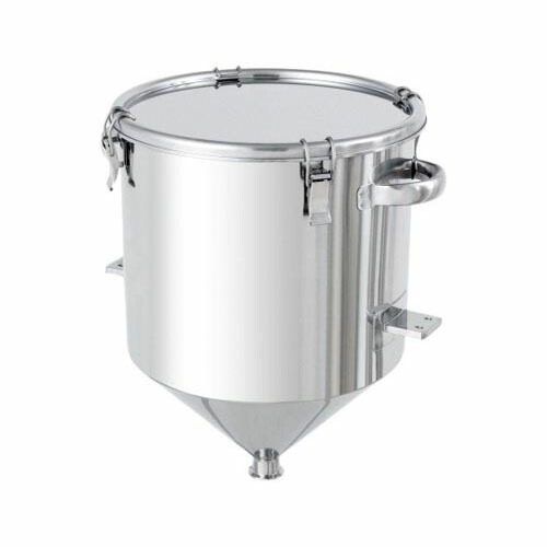 ホッパー型密閉容器 (クリップ式) ブラケット付 45L HT-CTH-BRK-39