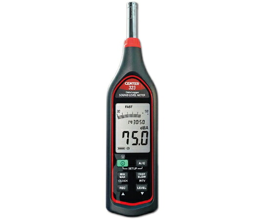 資料ロガー騒々しい音計 264L*63W*29Dmm CENTER-323