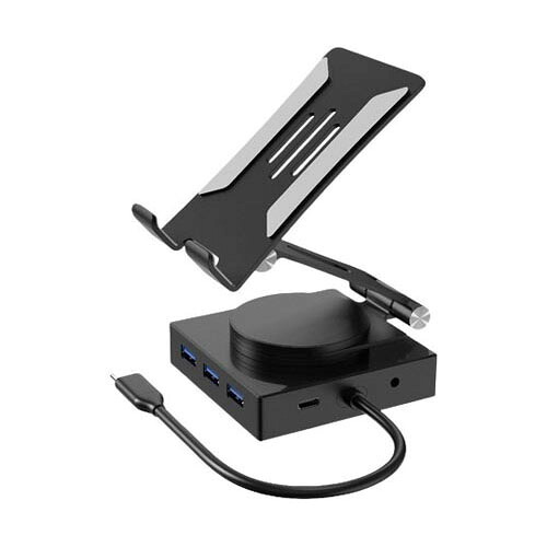10インチ1 照明ランプ型 USB Type-C 縛ステイション L-CH10-S