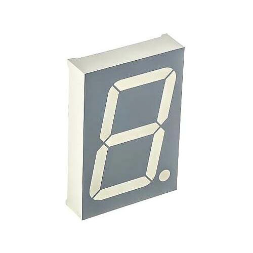 7セグメント 文字高 44.5mm 単桁 LED 数字表示器 赤 1セット (13個入) SA18-11SURKWA｜Pro Lab. ＆ Healthcare Shop